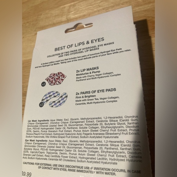 4/$25 DVF Vitamasques eyes & lips box set. NWT in box. - Picture 3 of 3